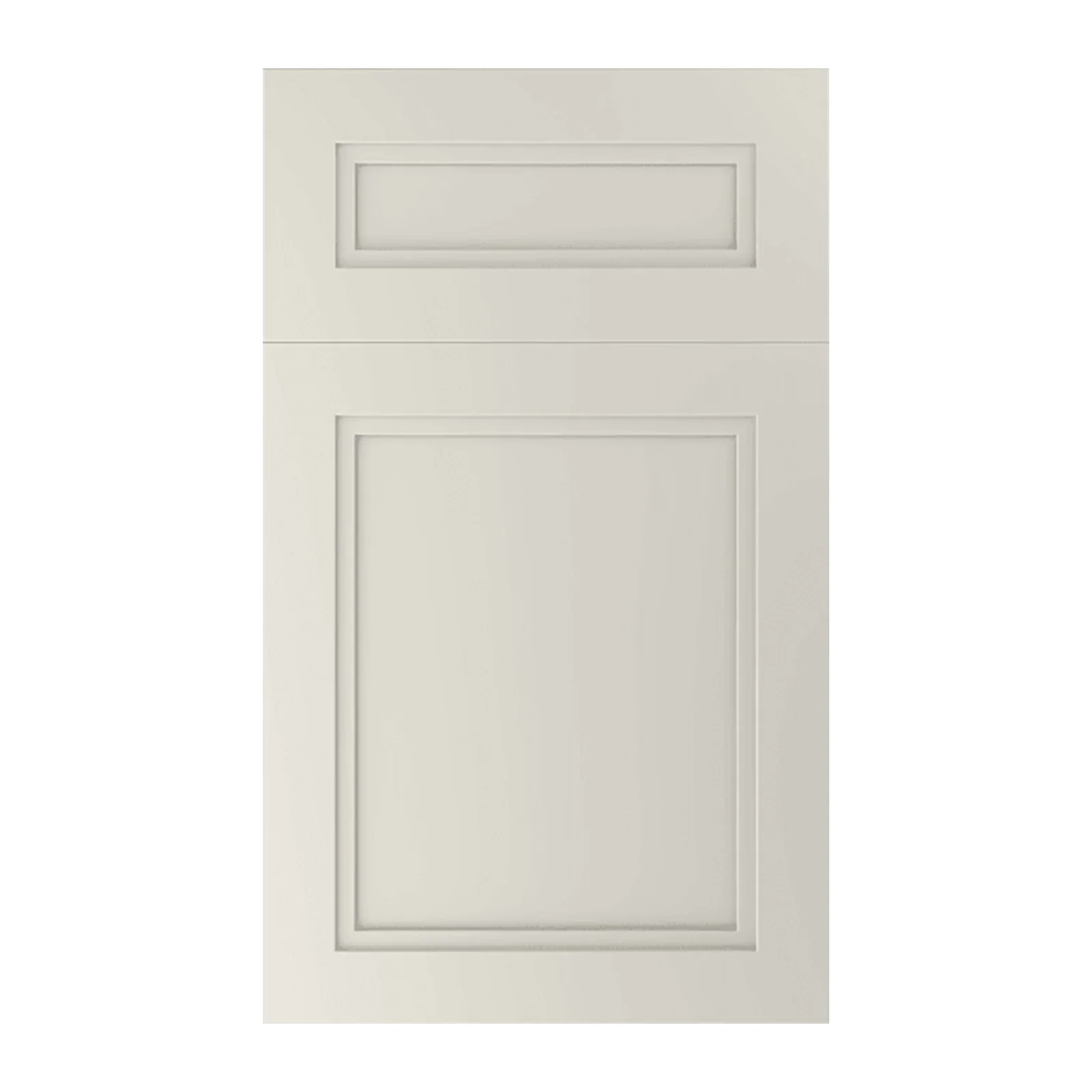 Cubitac Presto Bolt Lace Cabinets | White Recessed Panel